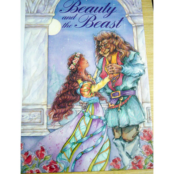 Personalised Book Beauty And The Beast Personalised With Your Childs Name