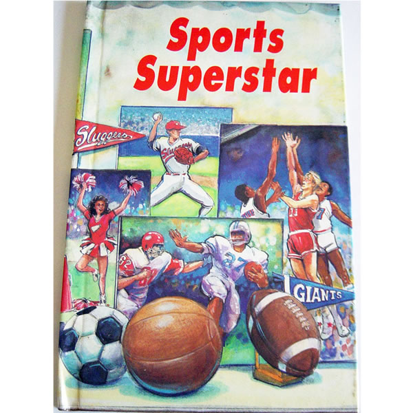 Personalised Book Sports Superstar