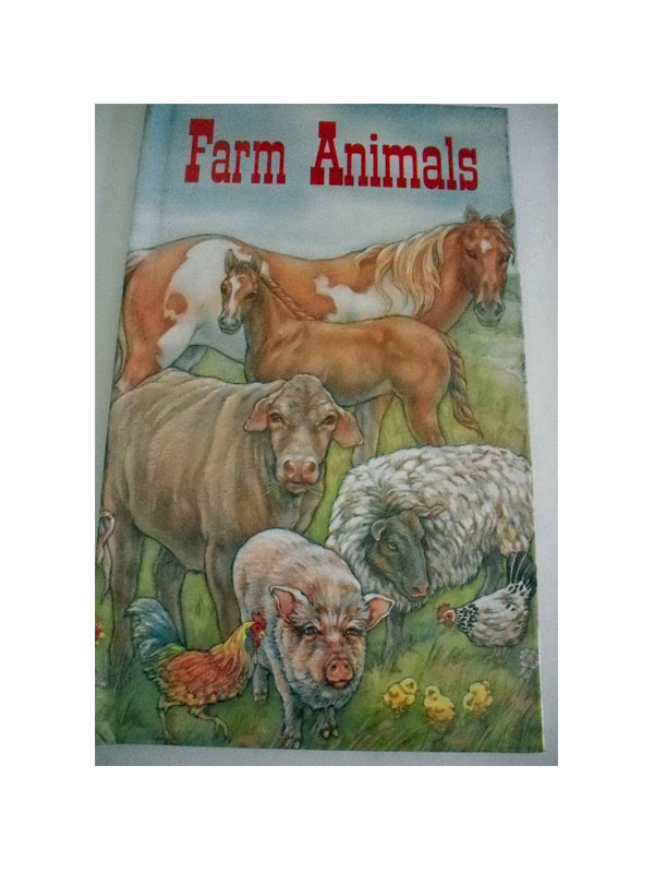 Personalised Book Farm Animals