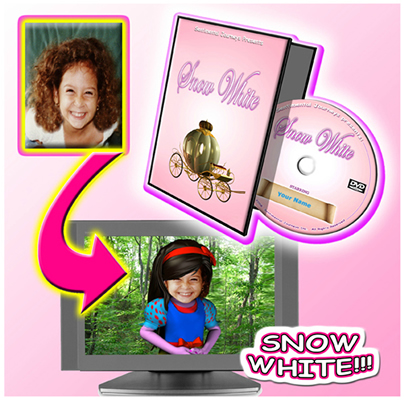 Personalised Photo DVD Snow White